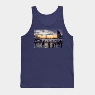 Melbourne docklands & Bolte Bridge, Victoria, Australia Tank Top